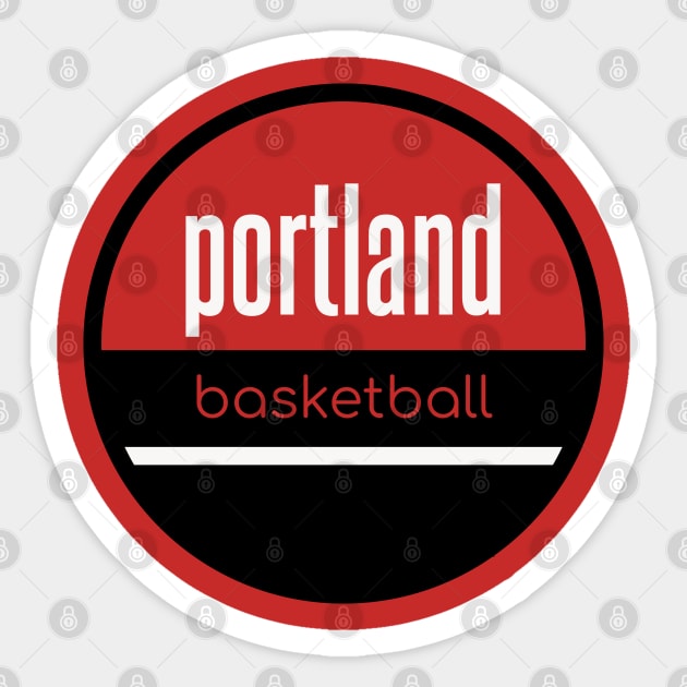 portland basketball Sticker by BVHstudio